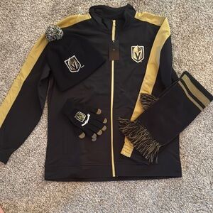 Vegas Knights Jacket with Accessories